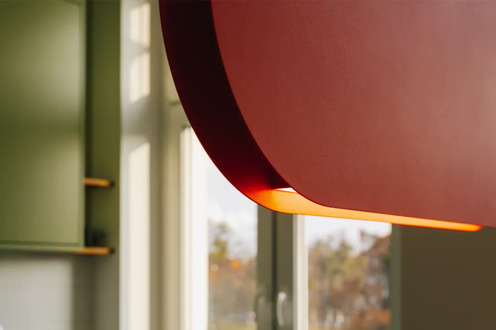 Lampa Wisząca Malumi A / vermilion / Ummo