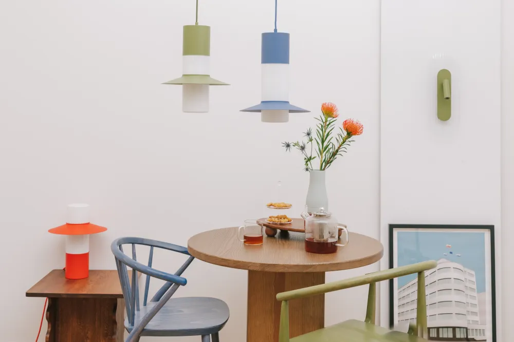 Lampa wisząca Caponio A / pigeon blue / Ummo