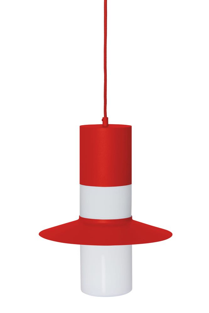 Lampa wisząca Caponio A / vermilion / Ummo