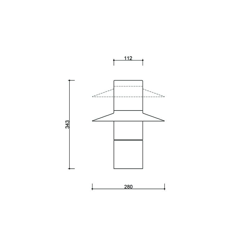 Lampa stołowa Caponio ST / biała / Ummo