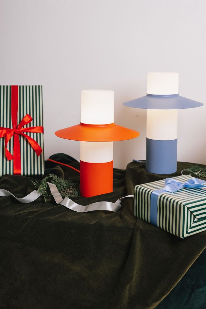 Lampa stołowa Caponio ST / pigeon blue / Ummo