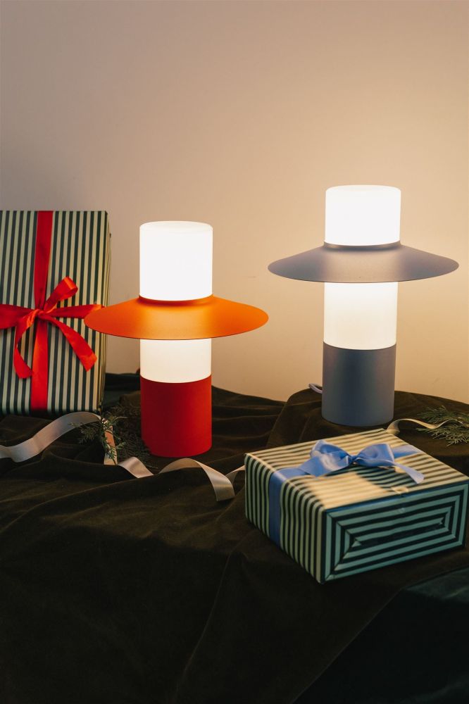 Lampa stołowa Caponio ST / pigeon blue / Ummo