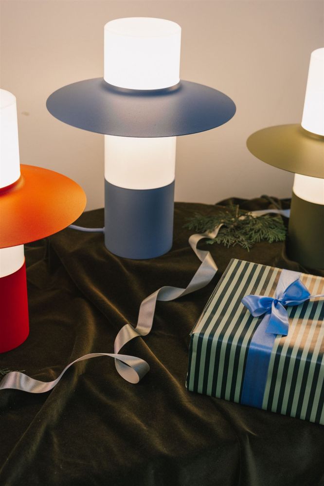 Lampa stołowa Caponio ST / pigeon blue / Ummo