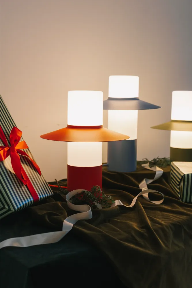 Lampa stołowa Caponio ST / reed green / Ummo