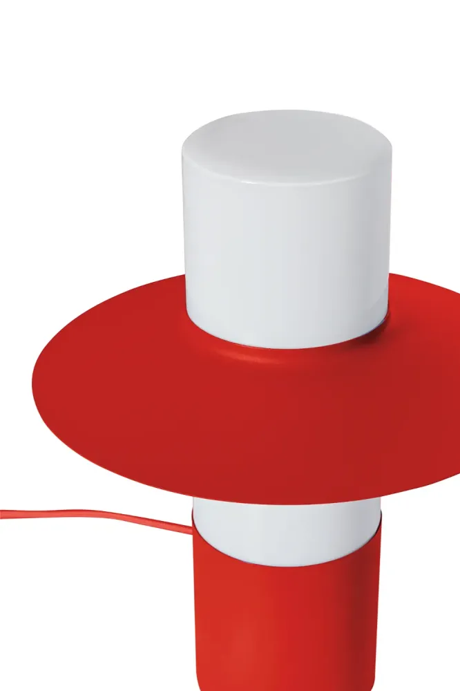 Lampa stołowa Caponio ST / vermilion / Ummo