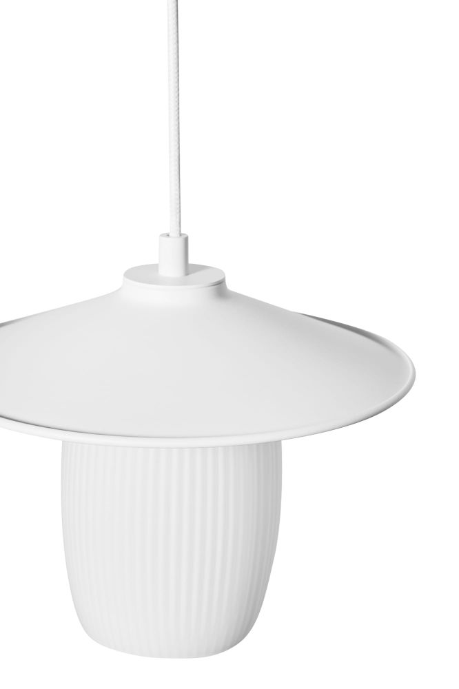 Lampa wisząca Jungu A / biała / Ummo