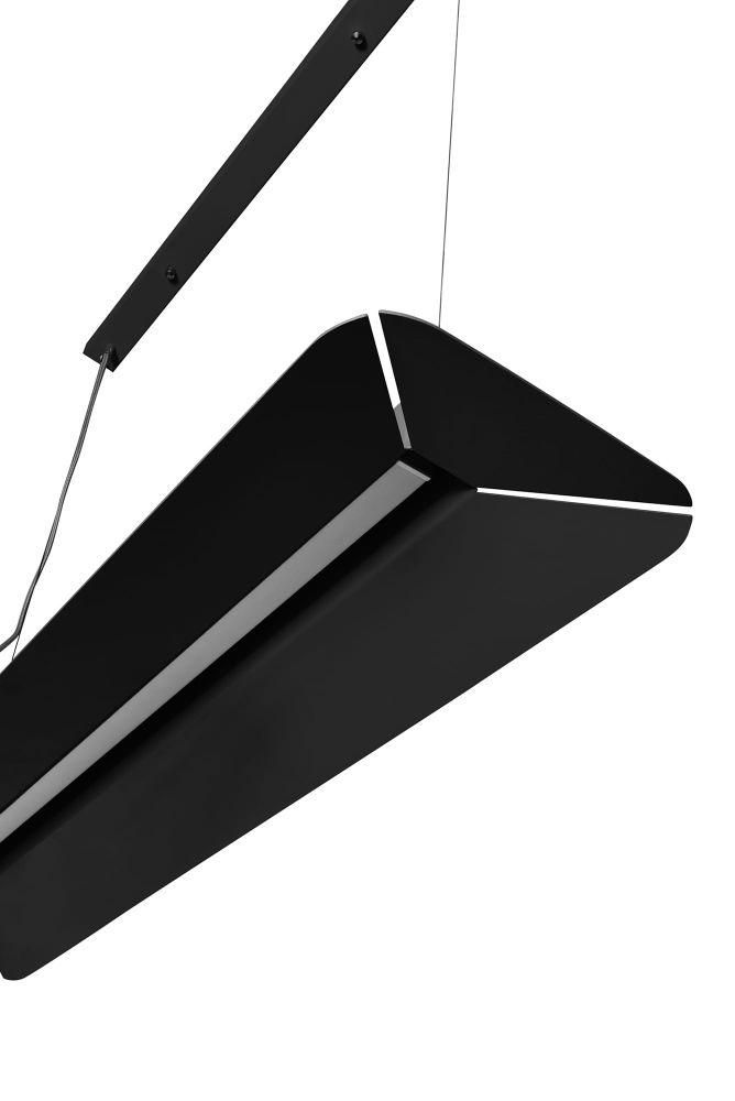 Lampa wisząca Yottsu C / czarna / Ummo