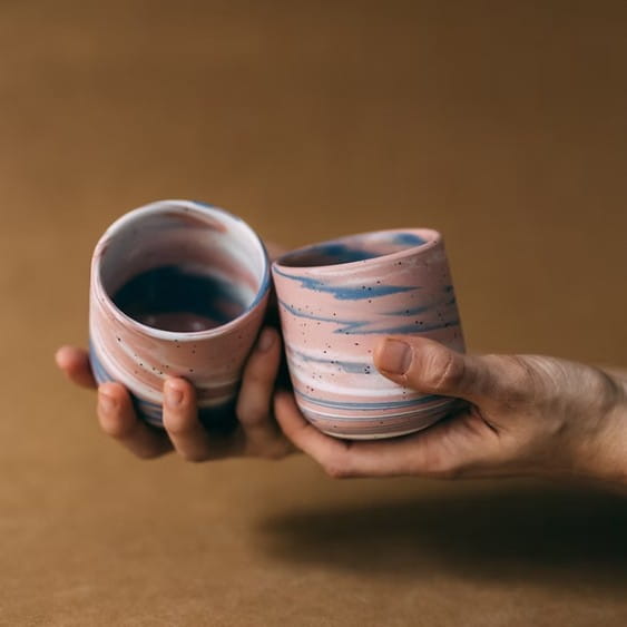 Kubek Pop Up 200 ml / niebko / Zakwas Studio
