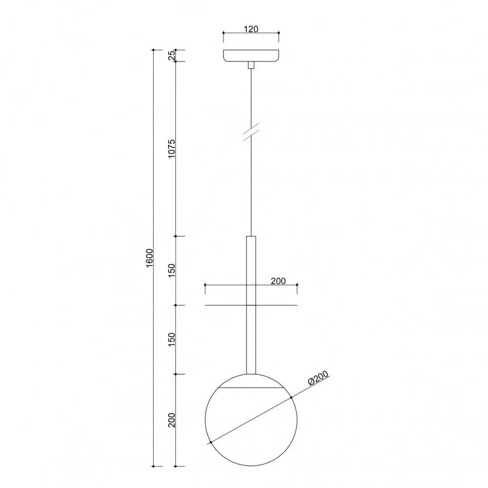 Lampa Wisząca Plaat A / soft peach / Ummo