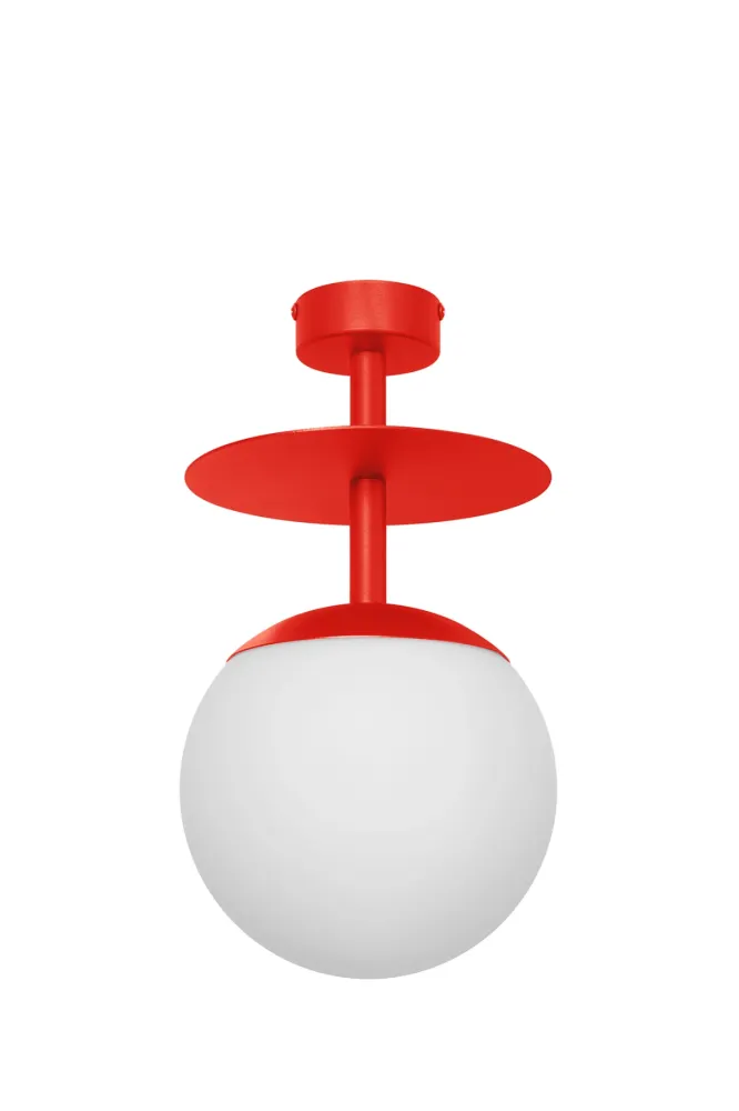 Lampa Przysufitowa Plaat B / vermilion / Ummo