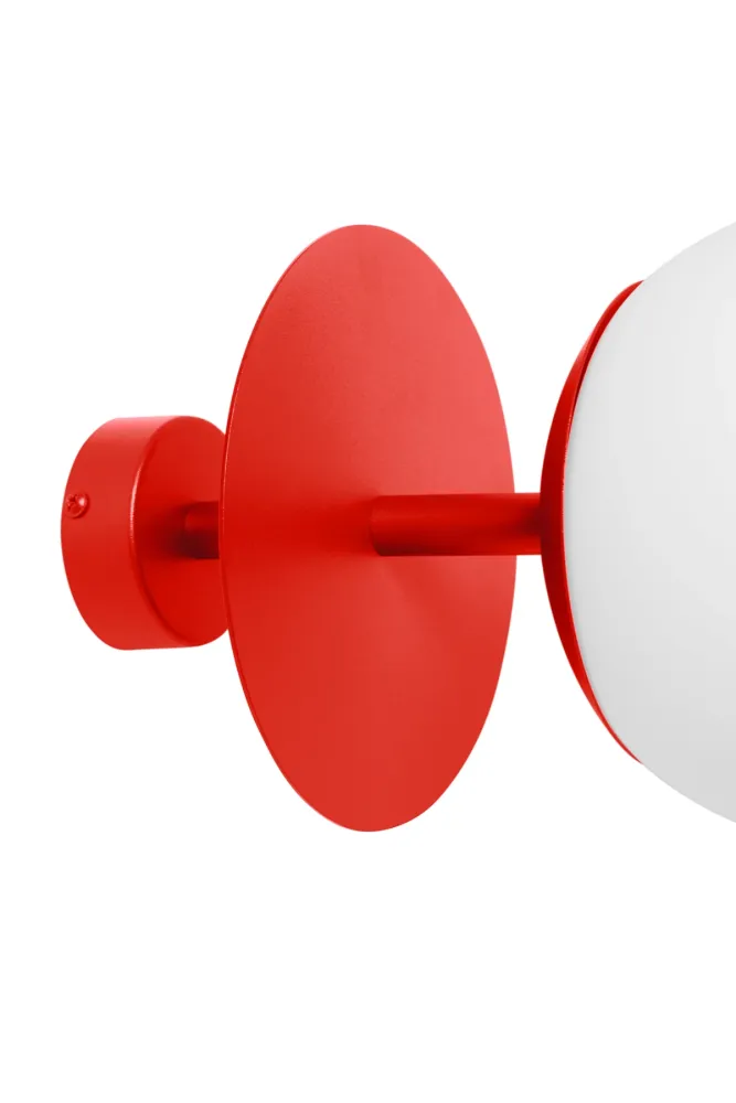 Lampa Przysufitowa Plaat B / vermilion / Ummo