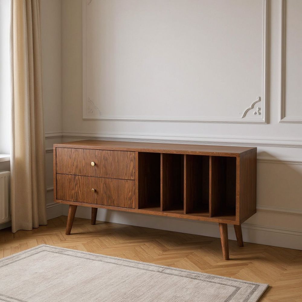 Komoda TV mini Vinyl z Szufladami / Pastform Furniture