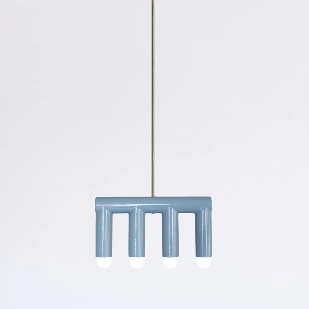 Lampa TRN B3 / wykończenie srebrne / Pani Jurek