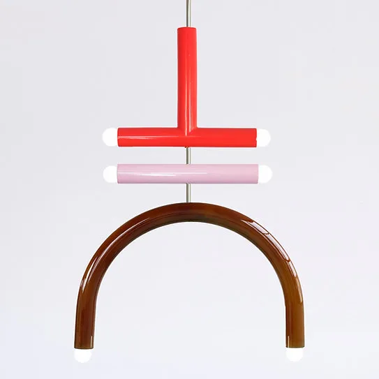 Lampa TRN F2 / wykończenie srebrne / Pani Jurek