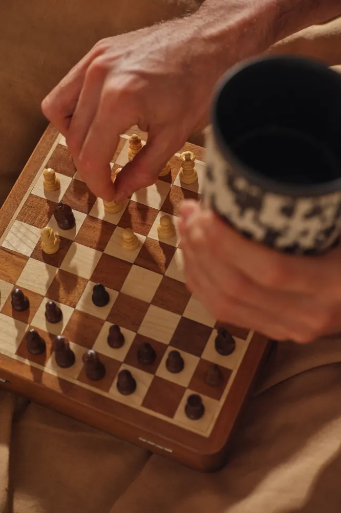 Czarka Róg Tea 400 ml / Black Dots / Fóbe