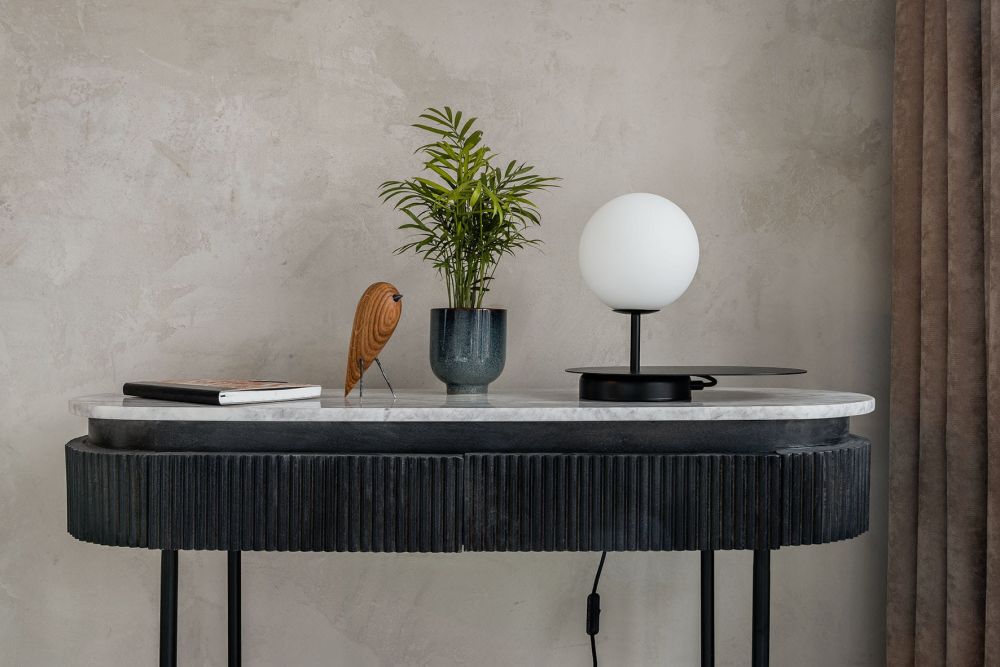 Lampa Stojąca Hanea / czarna / Ummo