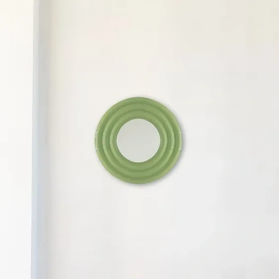 Lustro Elo 60 x 60 cm / pistachio / Pani Jurek