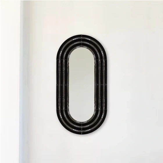 Lustro Elo 120 x 60 cm / black / Pani Jurek