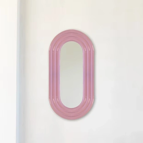 Lustro Elo 120 x 60 cm / pink / Pani Jurek
