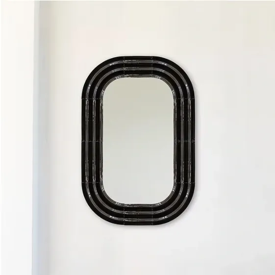 Lustro Elo 120 x 80 cm / black / Pani Jurek