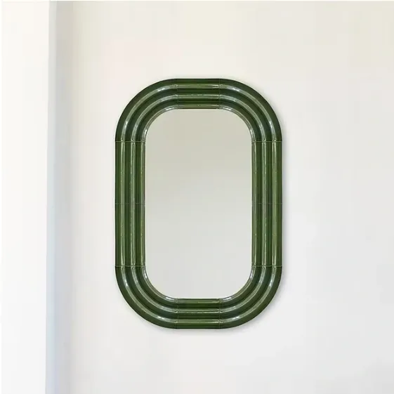 Lustro Elo 120 x 80 cm / green / Pani Jurek