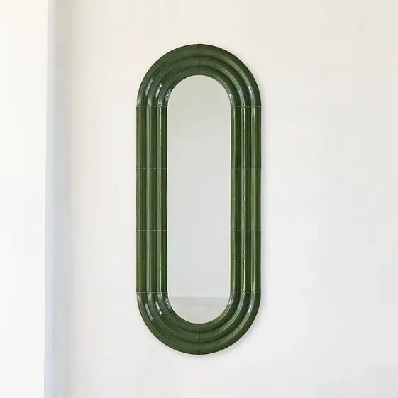 Lustro Elo 150 x 60 cm / green / Pani Jurek