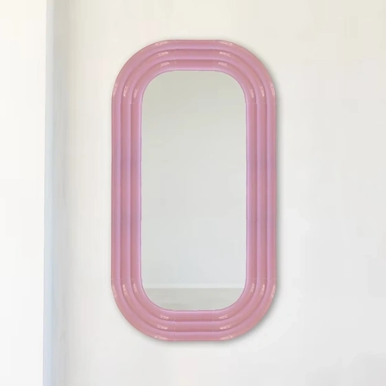 Lustro Elo 150 x 80 cm / pink / Pani Jurek