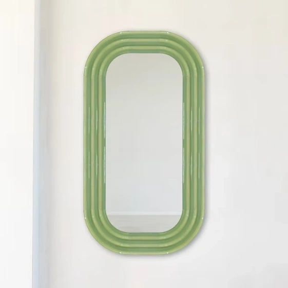 Lustro Elo 150 x 80 cm / pistachio / Pani Jurek