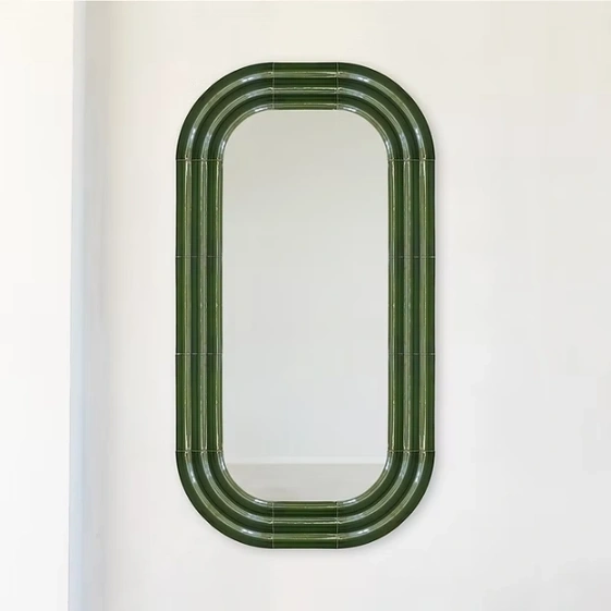 Lustro Elo 150 x 80 cm / green / Pani Jurek