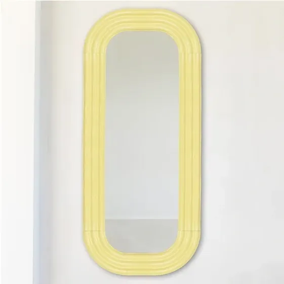 Lustro Elo 180 x 80 cm / mellow yelow / Pani Jurek