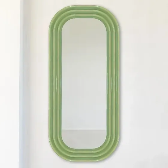 Lustro Elo 180 x 80 cm / pistachio / Pani Jurek