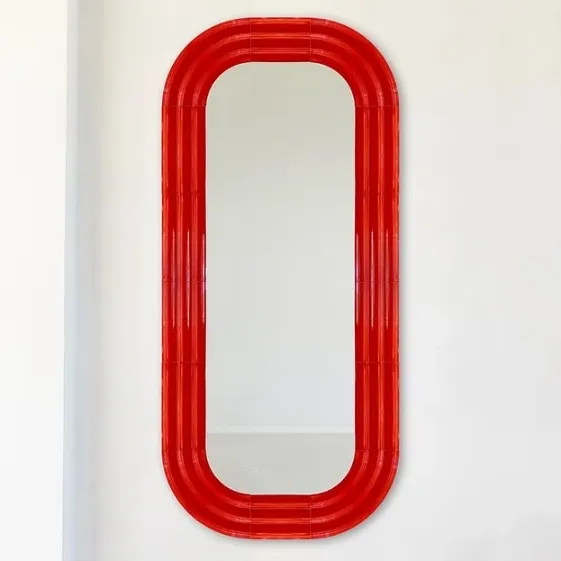 Lustro Elo 180 x 80 cm / red / Pani Jurek