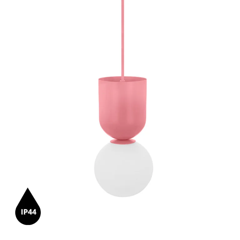 Lampa wisząca Luoti IP44 / antique pink / Ummo