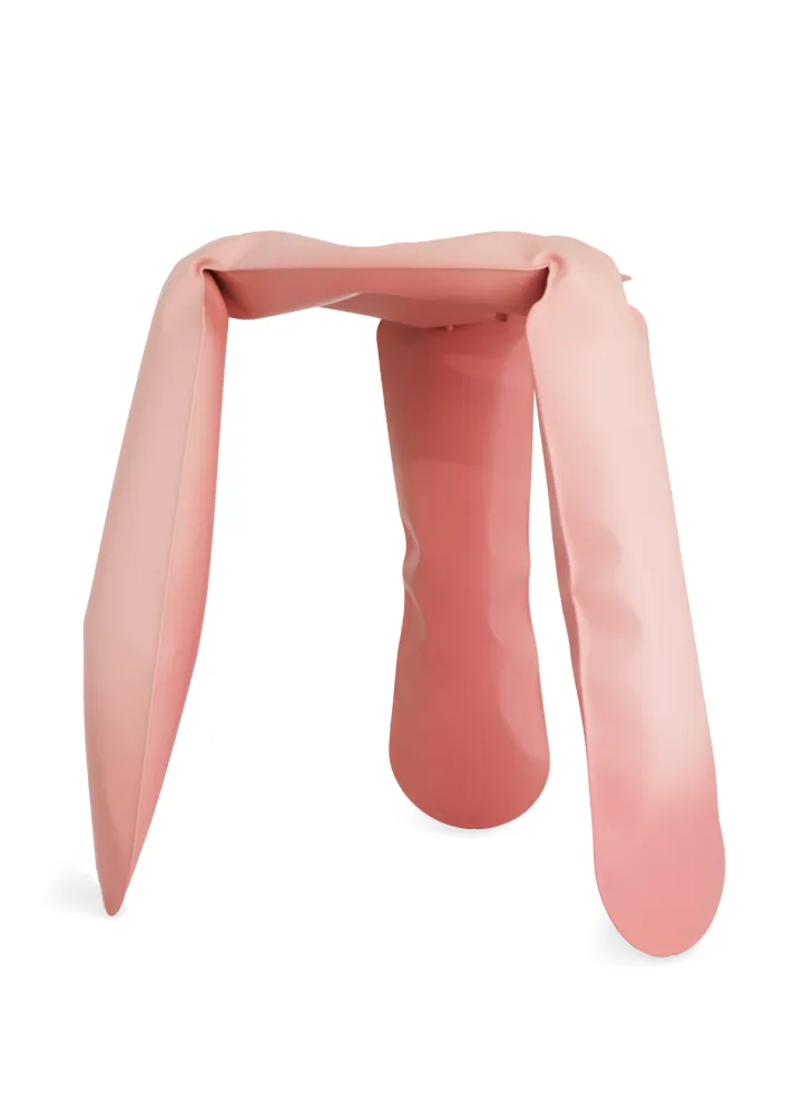 Plopp Standard stołek / pink mat Cotton Candy / Zieta Studio