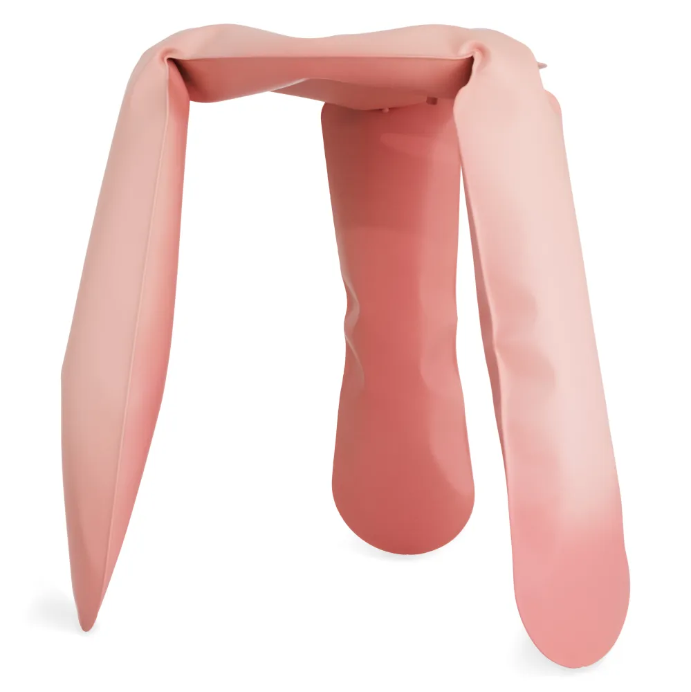 Plopp Standard stołek / pink mat Cotton Candy / Zieta Studio