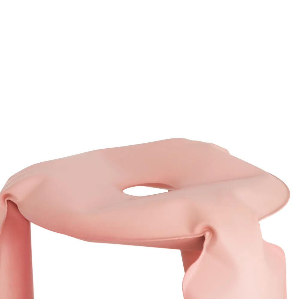 Plopp Standard stołek / pink mat Cotton Candy / Zieta Studio
