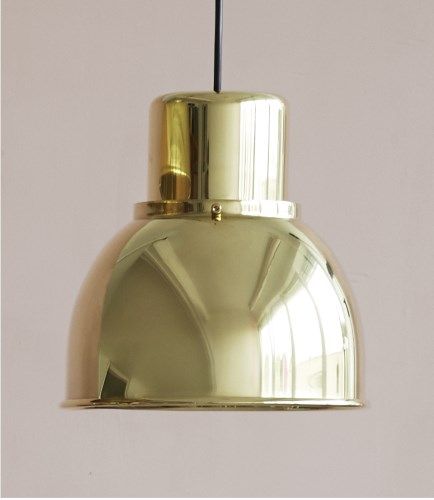 Lampa Reflex / mała misa / mosiężna / TAR