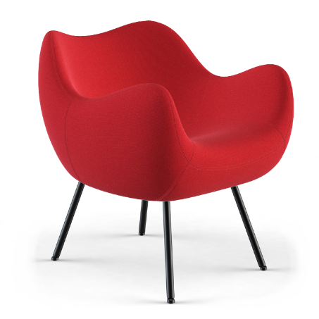 Fotel RM58 Soft / tapicerowany 4 nogi / VZÓR