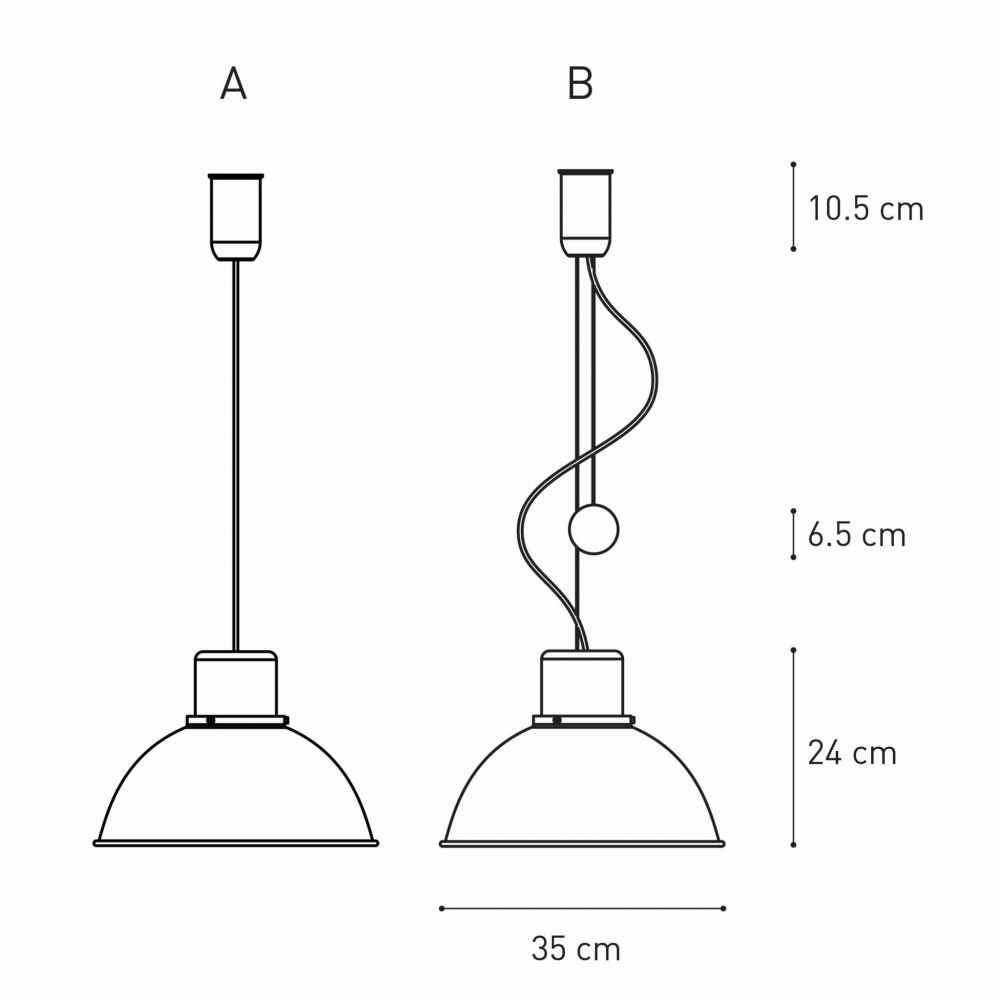 Lampa Reflex Maxi Brass / TAR