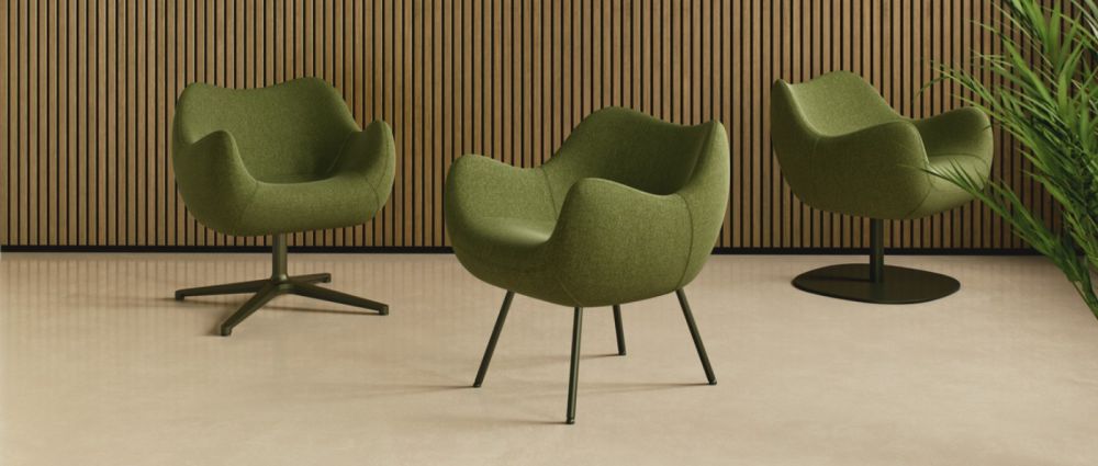 Fotel RM58 Soft / tapicerowany 4 nogi / VZÓR