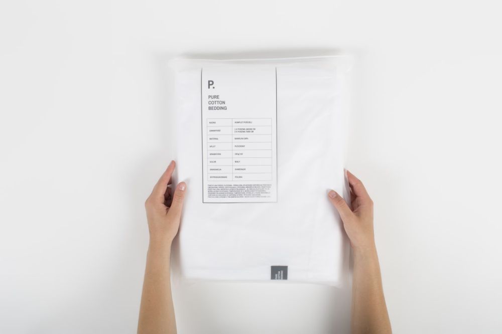 Pościel Pure / biała / HOP Design