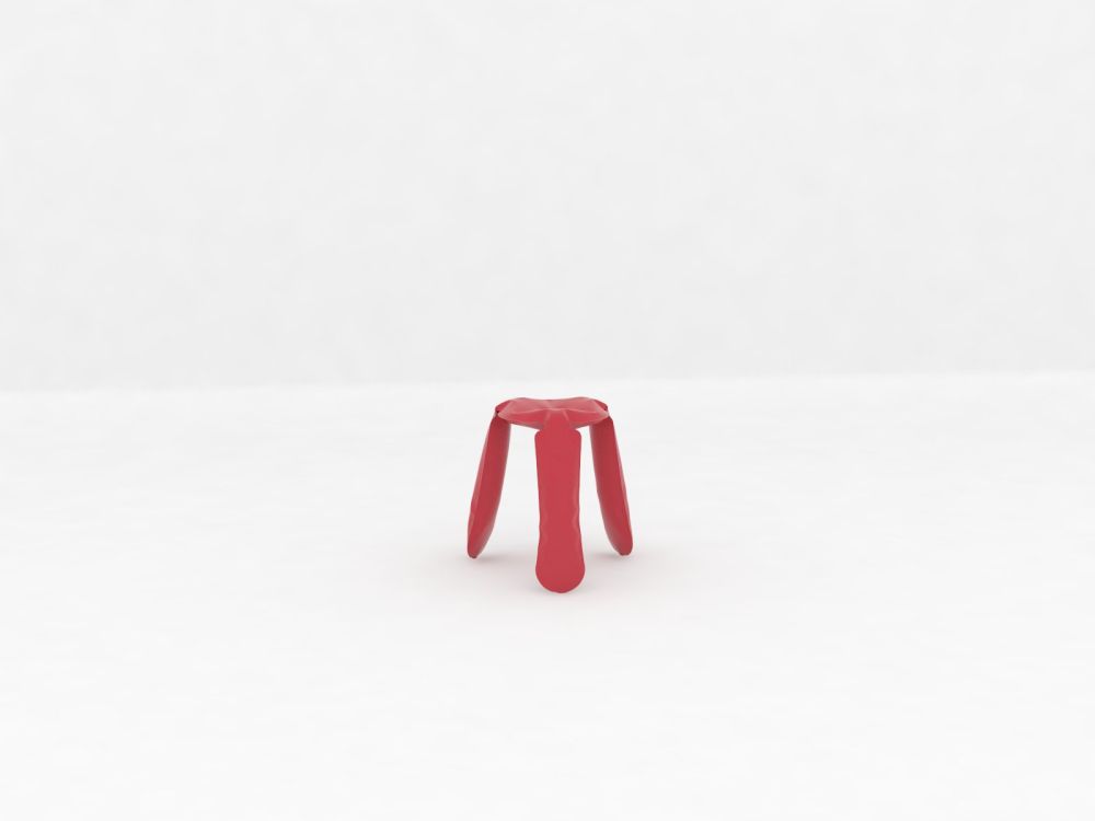 Plopp Mini stołek RAL 3018 / Zieta Studio / Lumann