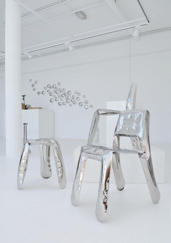 Chippensteel 0.5 krzesło / różne kolory / Zieta Studio