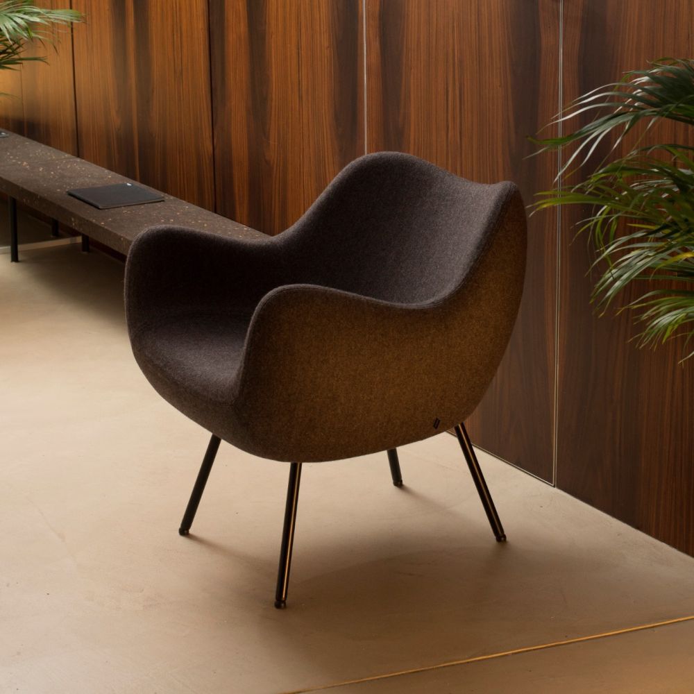 Fotel RM58 Soft / tapicerowany 4 nogi / VZÓR