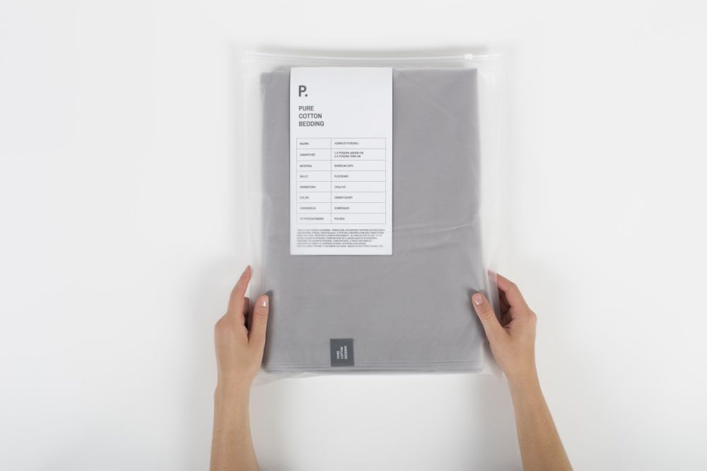 Pościel Pure / ciemna szara / HOP Design
