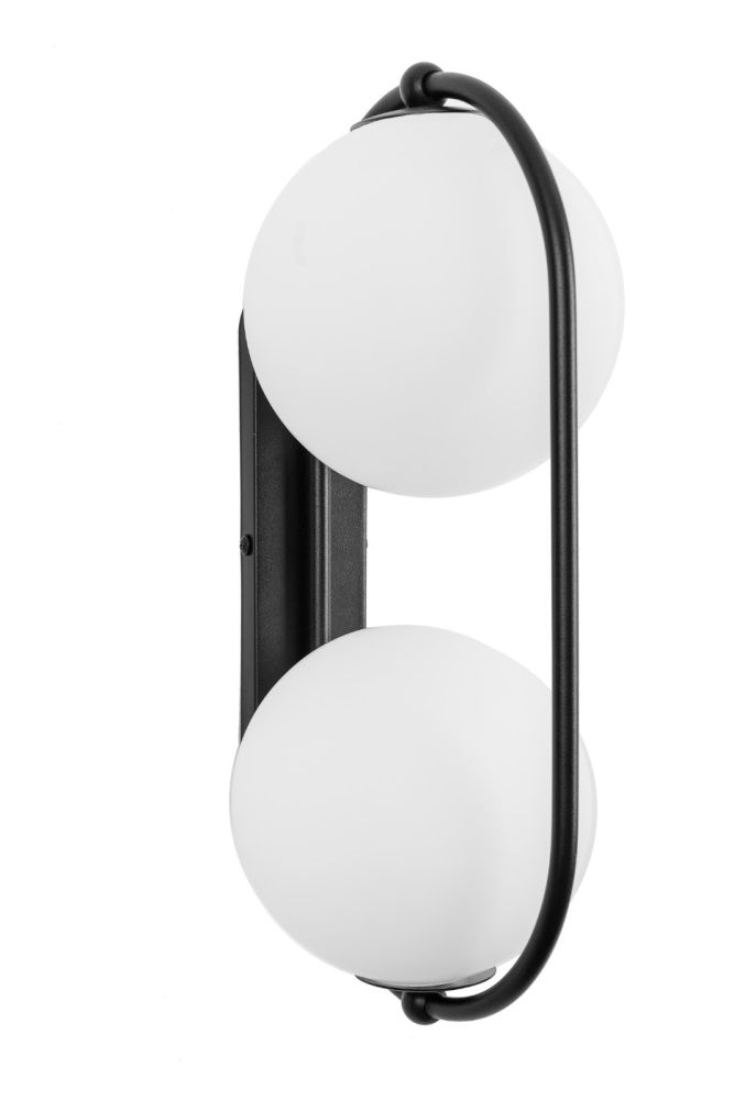 Lampa ścienna Koban E / czarna / Ummo